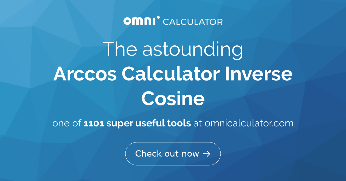 arccos-calculator-inverse-cosine