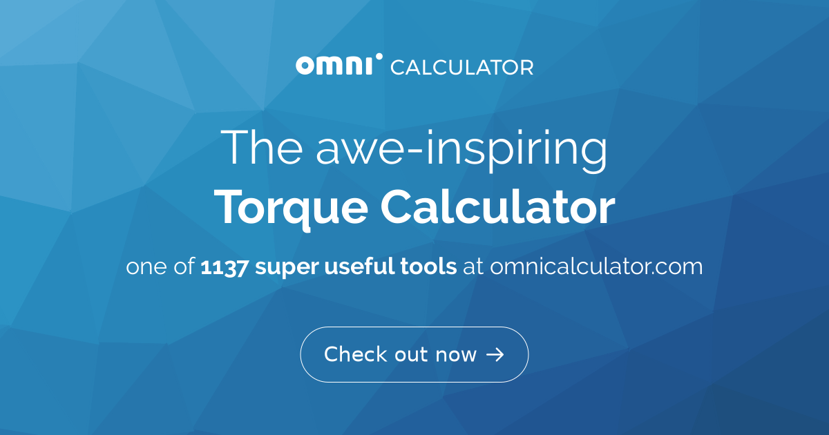 Torque Calculator