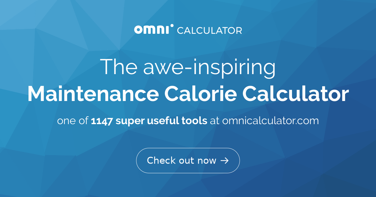 maintenance-calorie-calculator-weight-maintenance-omni