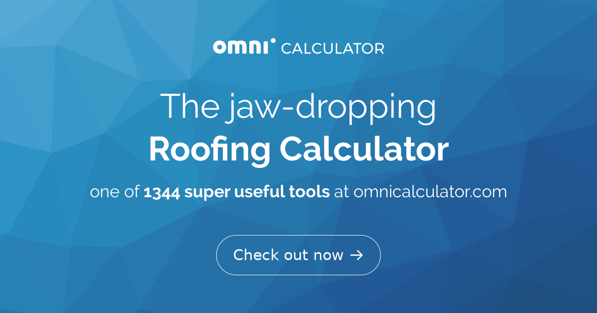 Roofing Calculator