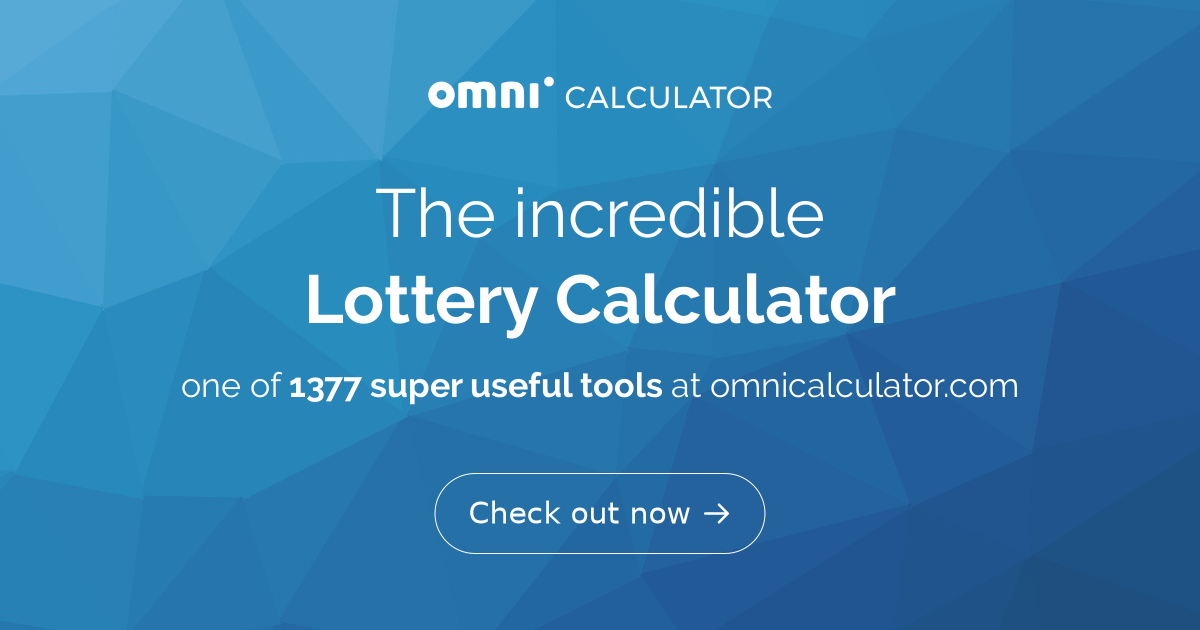 calculator lotto