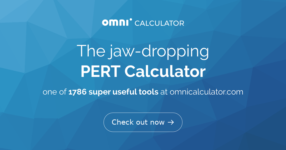 PERT Calculator