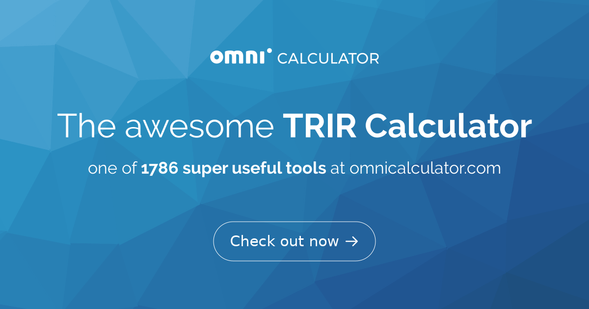 trir-calculator-osha-incidence-rate