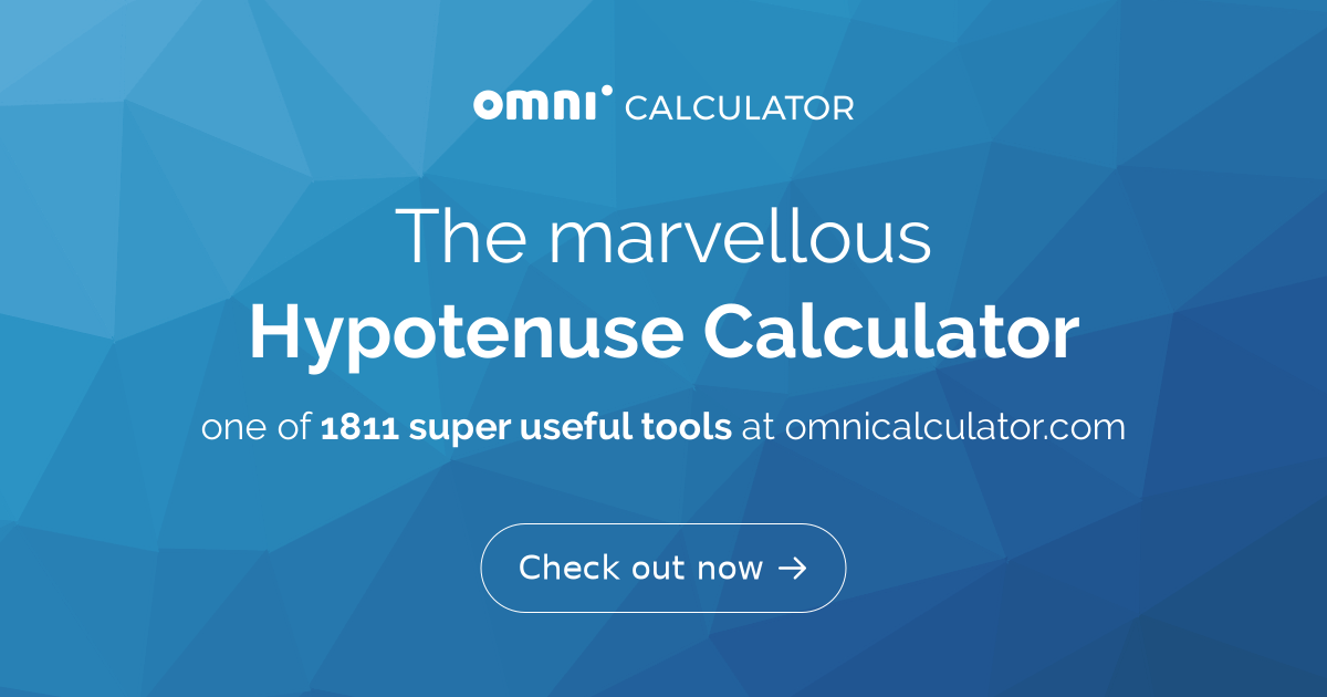 hypotenuse-of-a-triangle-calculator-formulas