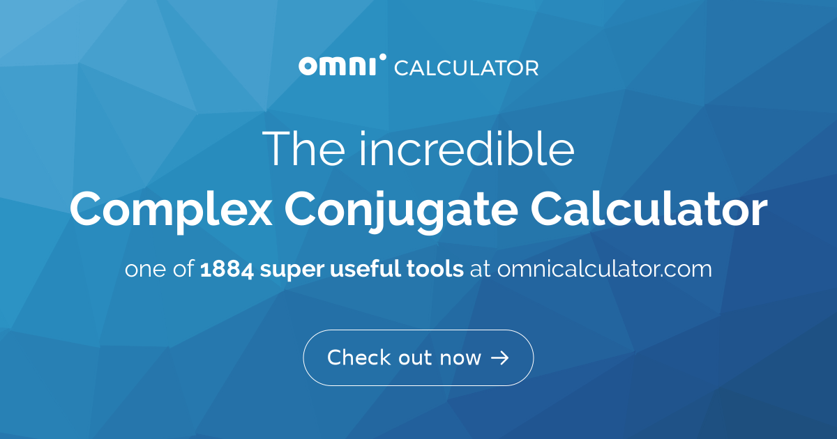 conjugate math calculator