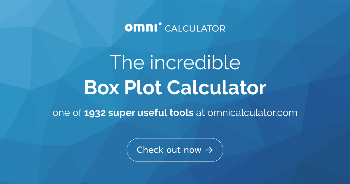 box plot calculator box plot calculator