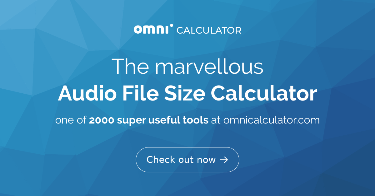 audio-file-size-calculator