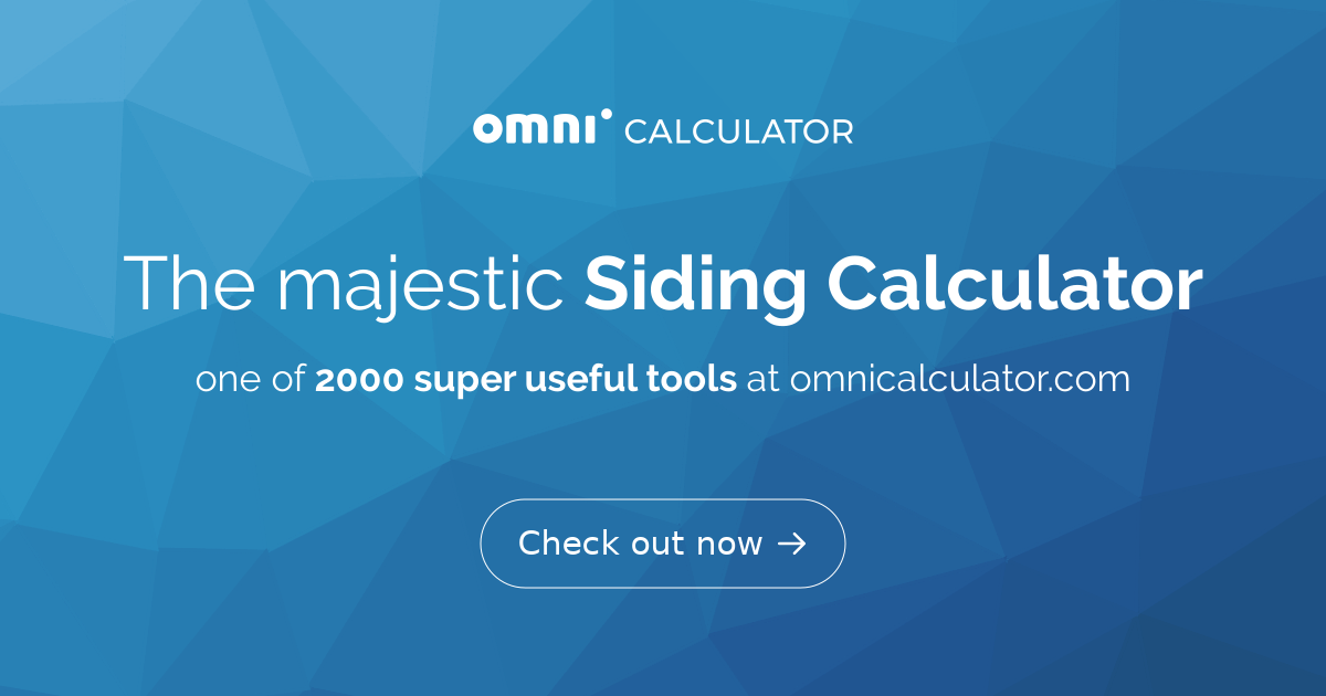 Siding Calculator Siding Cost Estimator   U2lkaW5nIENhbGN1bGF0b3I 