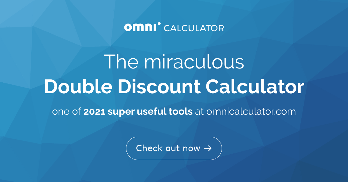 double-discount-calculator