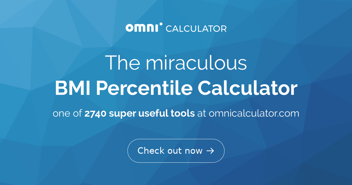 BMI Percentile Calculator | Child BMI Calculator