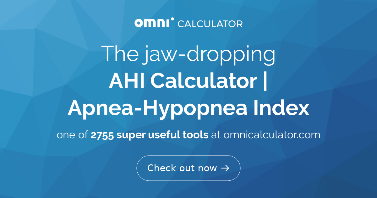 ahi-calculator-apnea-hypopnea-index