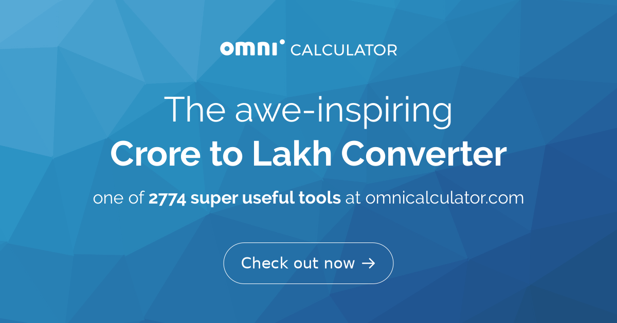 crore-to-lakh-converter