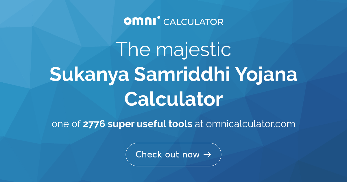 sukanya-samriddhi-yojana-calculator