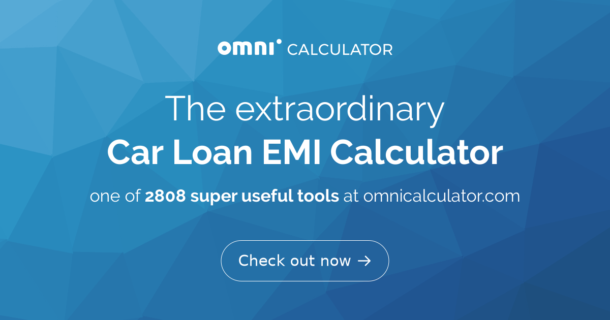 car loan emi calculator toyota finance