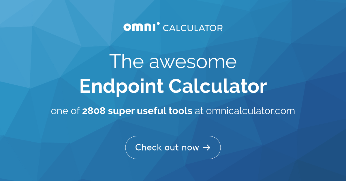 Endpoint Calculator