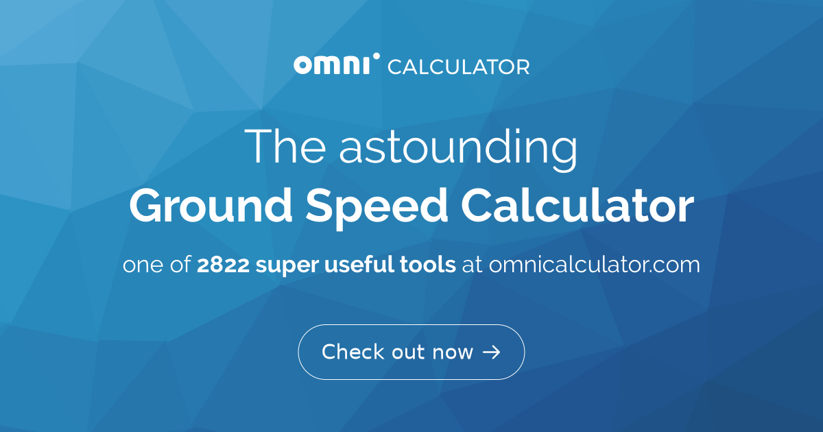 ground-speed-calculator