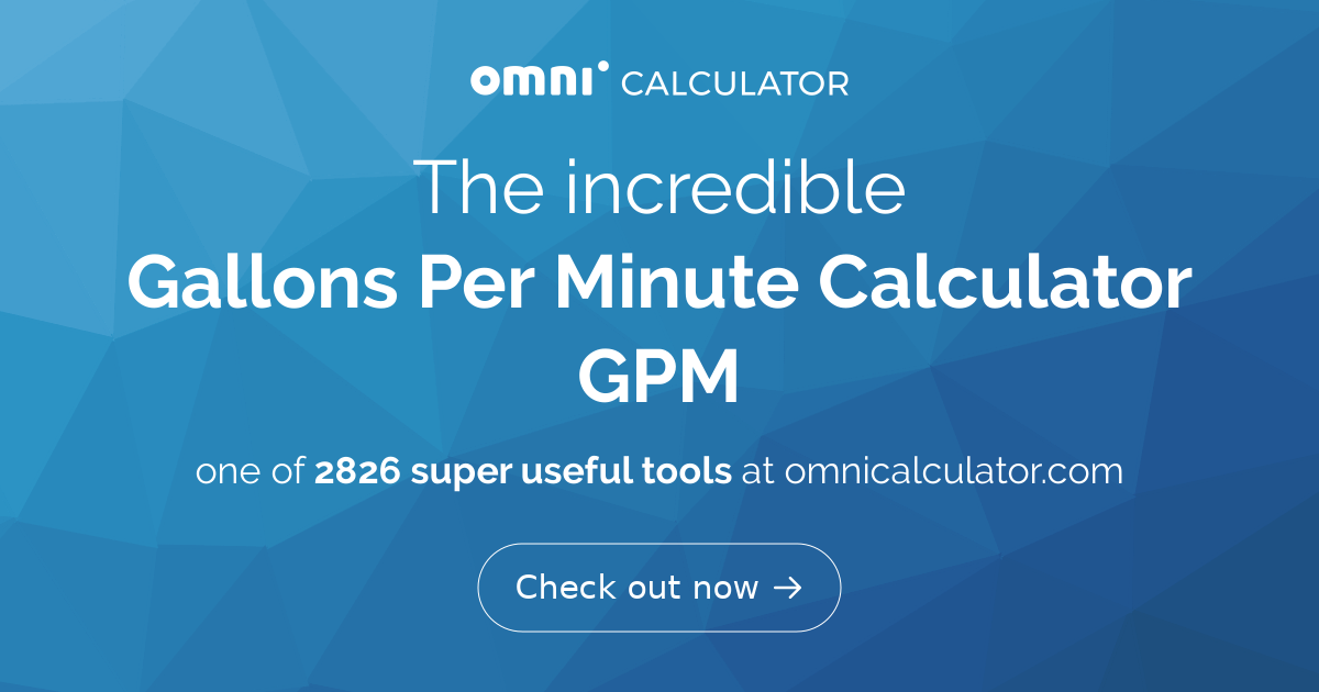 gallons-per-minute-calculator-gpm