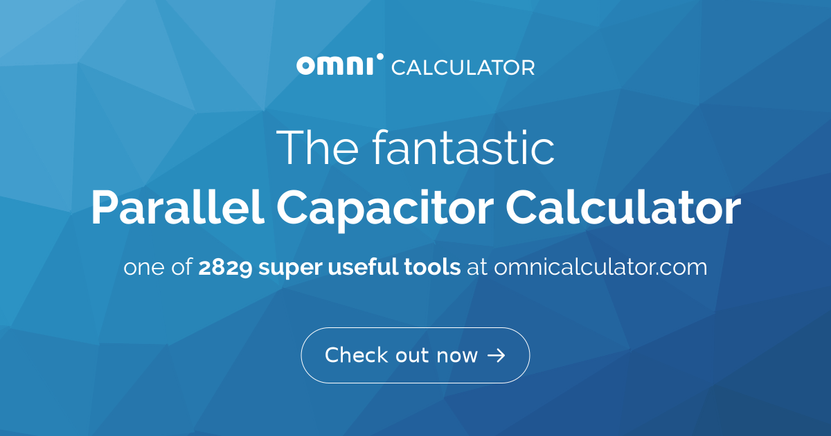 Parallel Capacitor Calculator