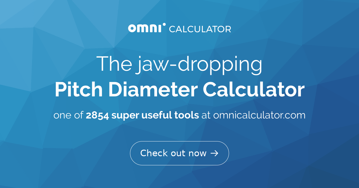 pitch-diameter-calculator