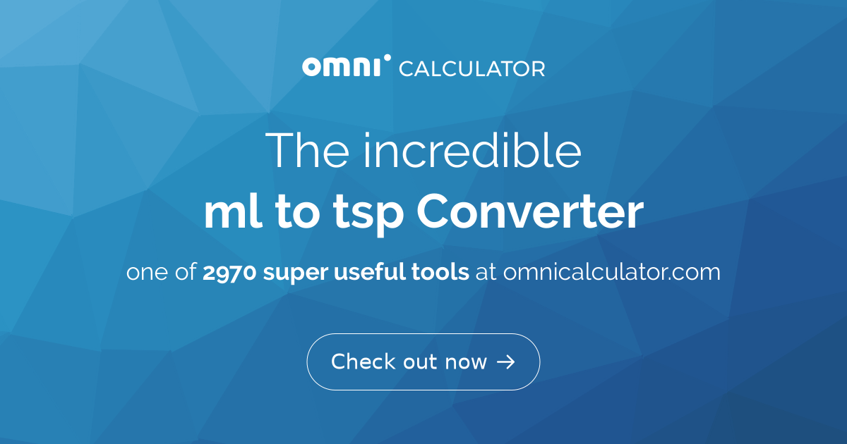 ml-to-tsp-converter