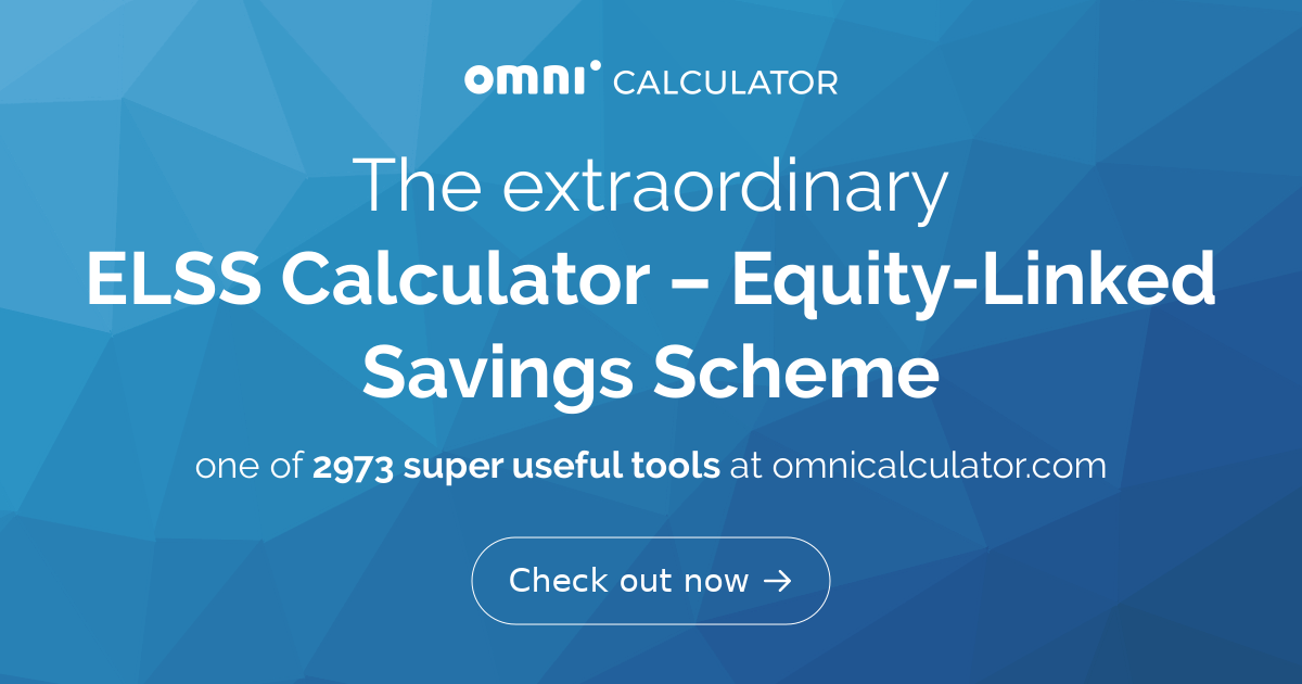 elss-calculator-equity-linked-savings-scheme