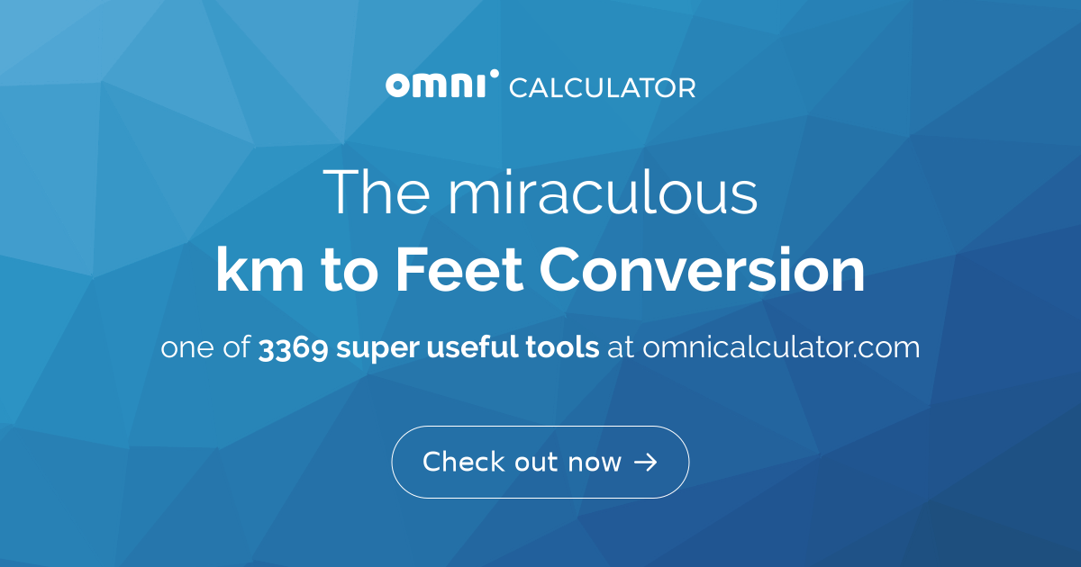 km-to-feet-conversion