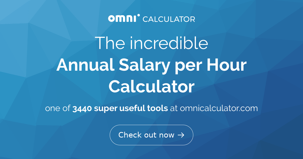 $90 per hour annual salary