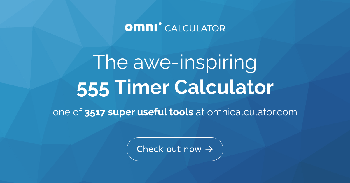 555 Timer Calculator Times Calculator