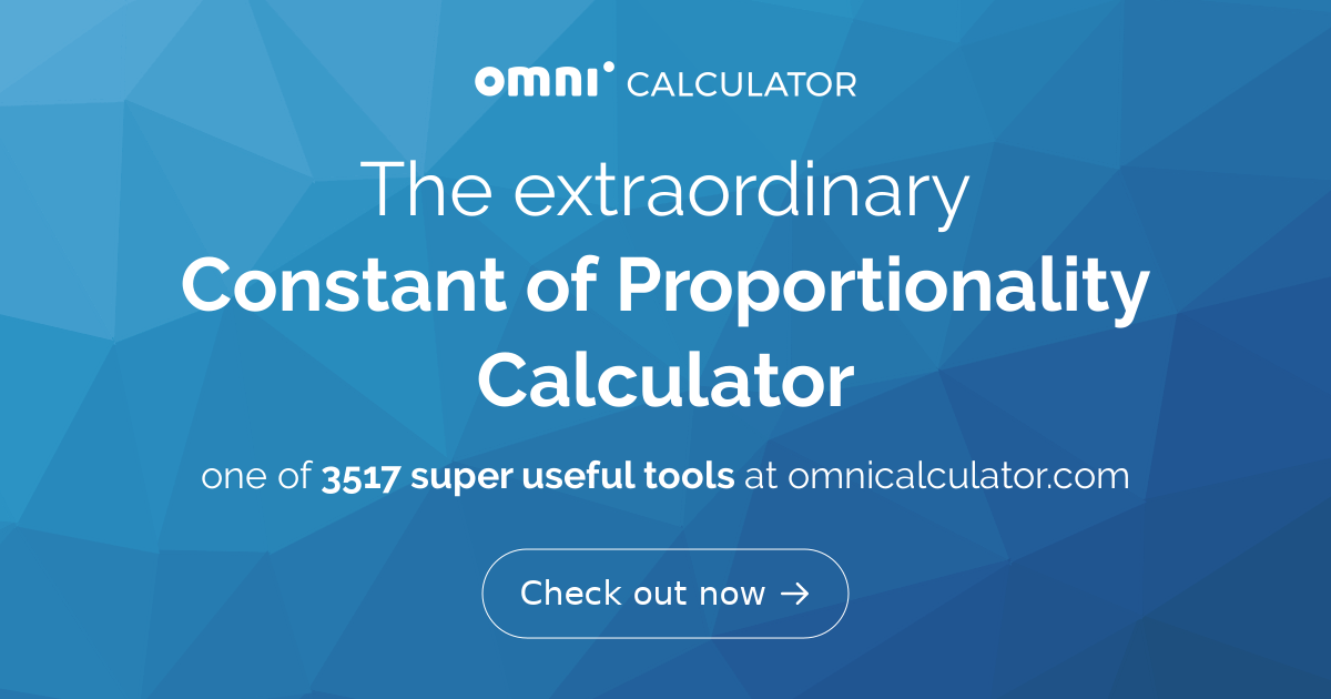 constant-of-proportionality-calculator