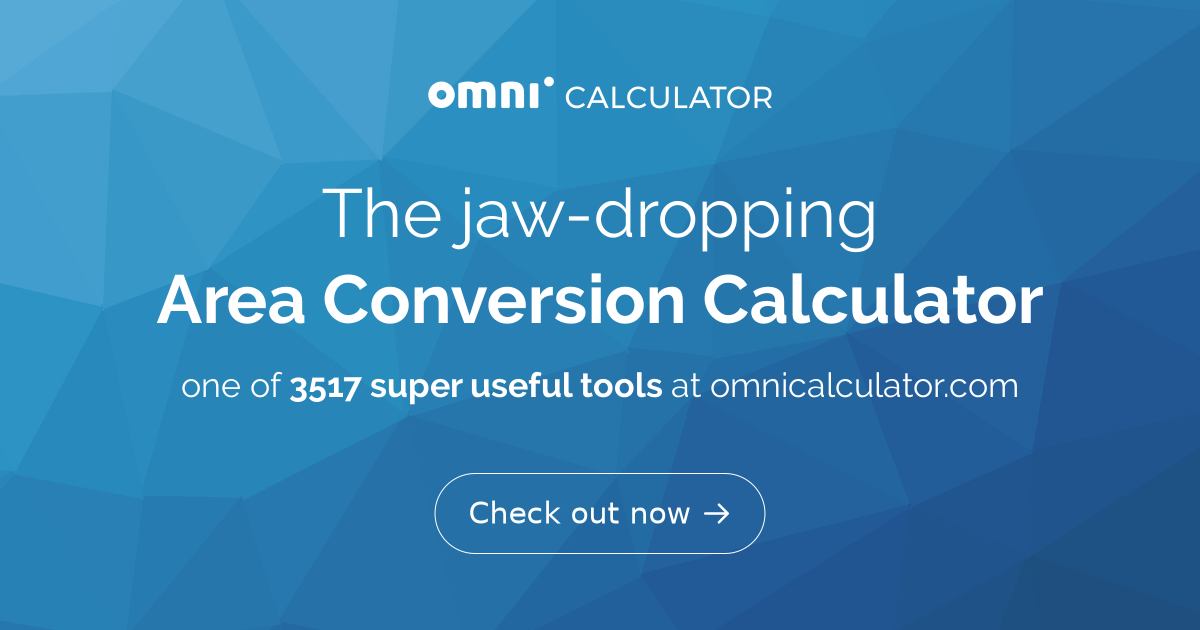 Area Conversion Calculator