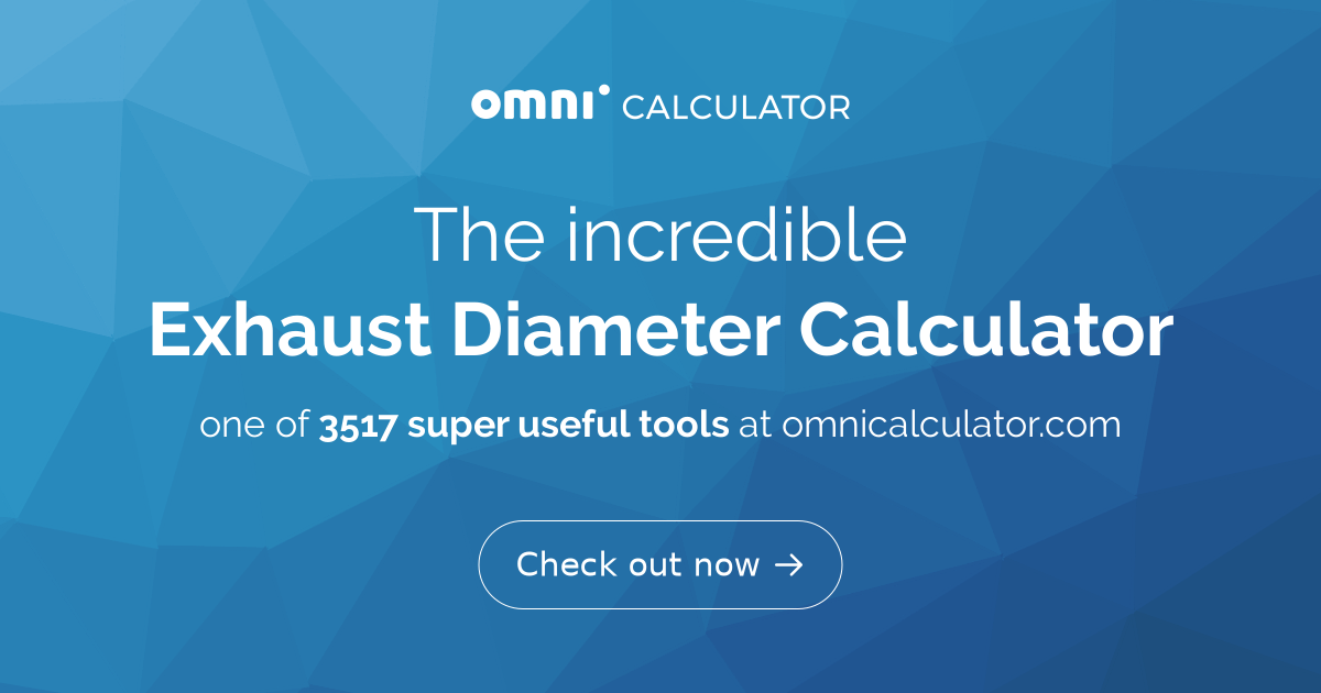 exhaust-diameter-calculator