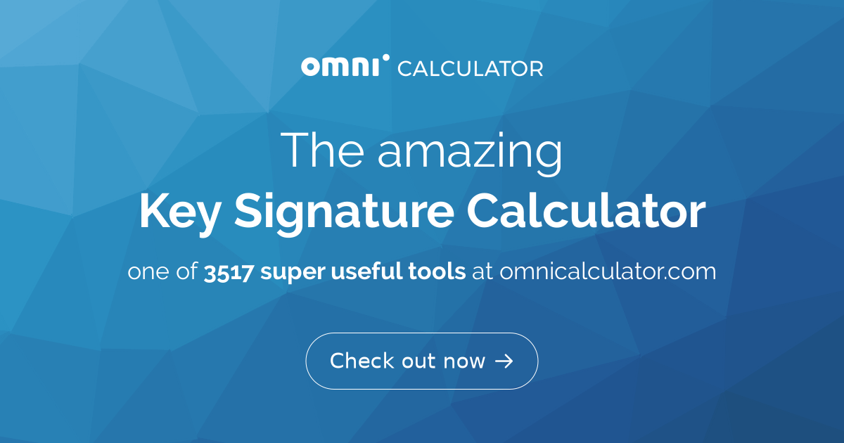 Key Signature Calculator