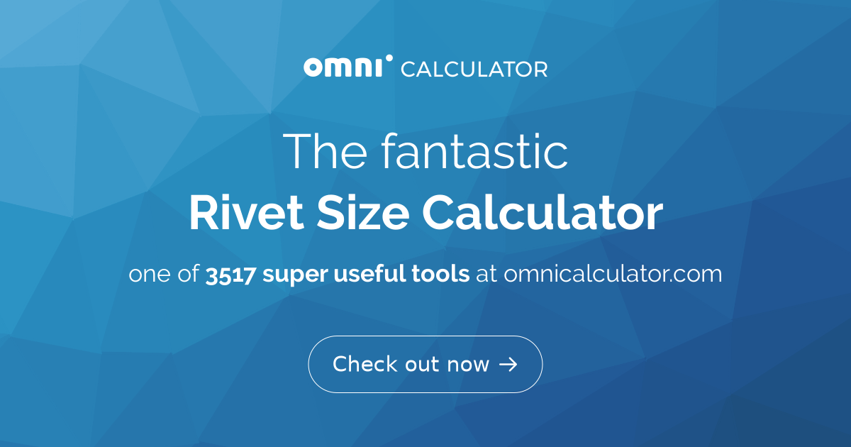 rivet-size-calculator