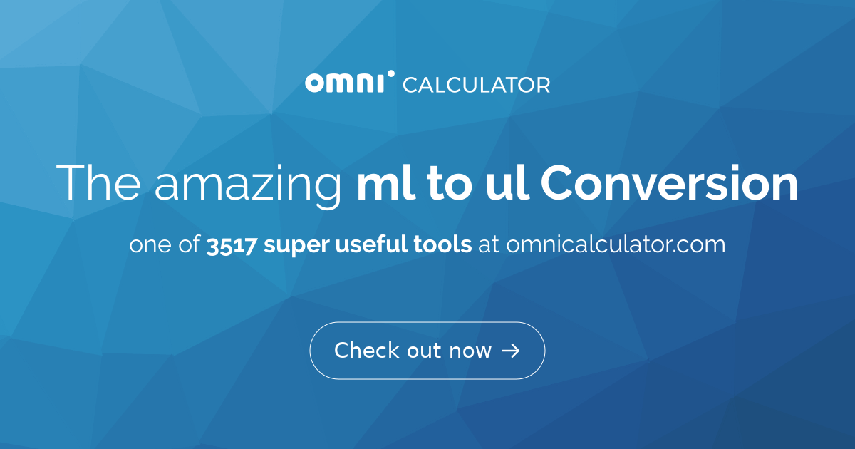 ml-to-ul-conversion