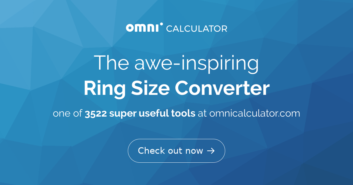 Find Your Ring Size  Ring Size Chart and Conversions – Shiree Odiz