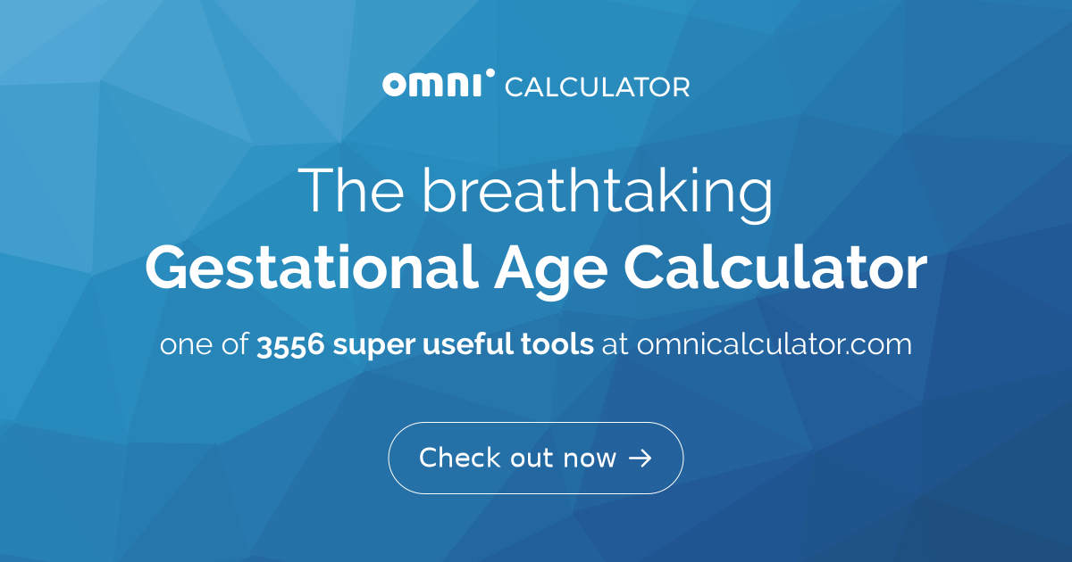 Best Free Gestational Age Calculator - Drlogy in 2023  Gestational age  calculator, Gestational age, Due date calculator