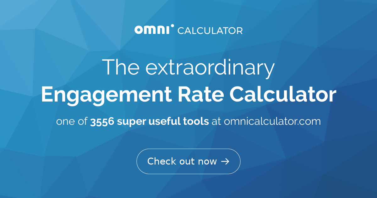 Engagement Rate Calculator