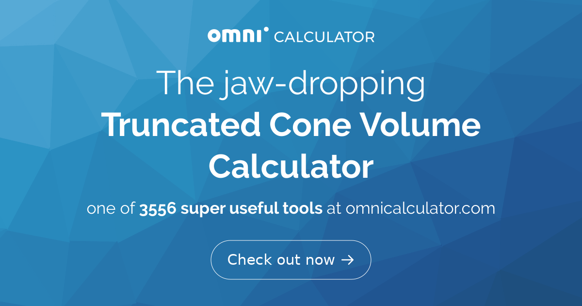 Calculando a Capacidade Volumétrica de uma Caneca: Método do Cone Truncado, Geometria