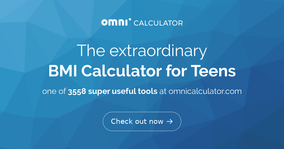 BMI Calculator for Teens