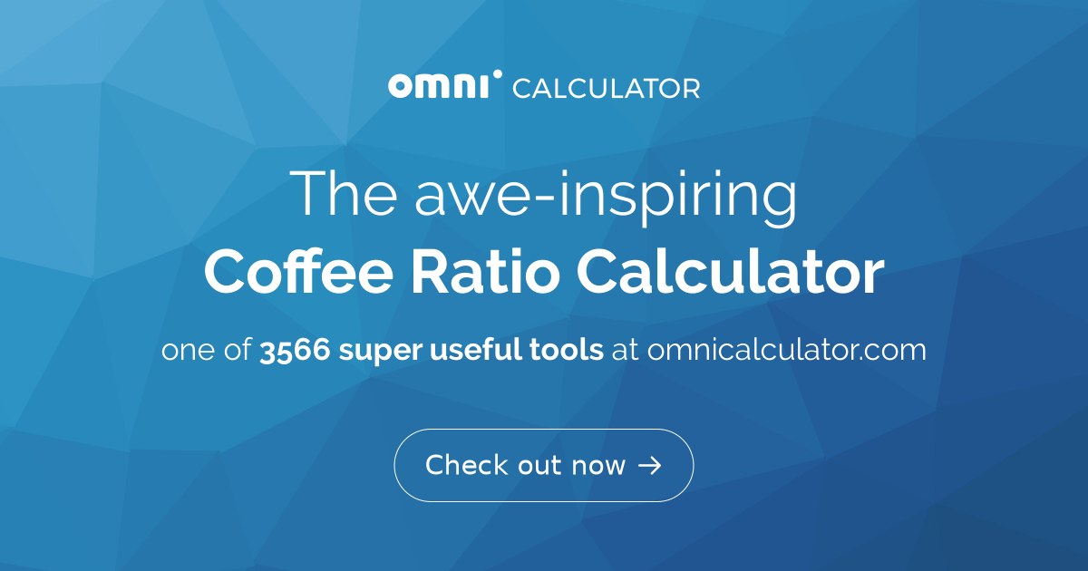 Brewista Coffee Ratio Scale, Digital Calculator for Water to Ground Beans  Ratio for Accurate, Balanced Brewing, Water Resistant Design, USB