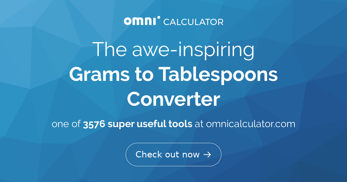 Convert Grams to Teaspoons With Our Conversion Table for Baking