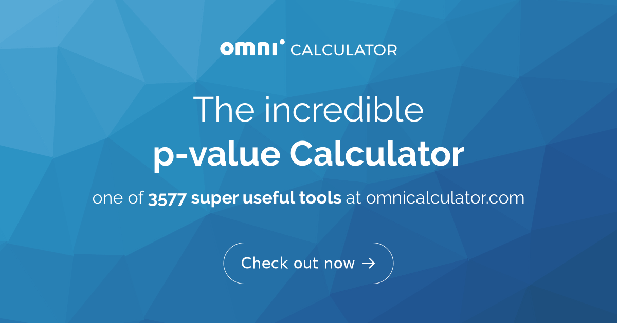 P Value Formula - What Is It, How To Calculate, Examples