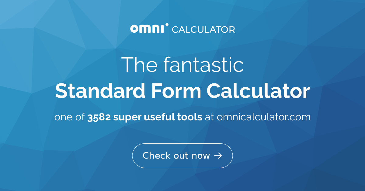 12+ Algebra Standard Form Calculator