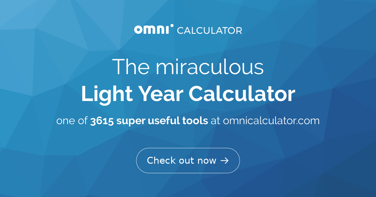 Light Year Calculator