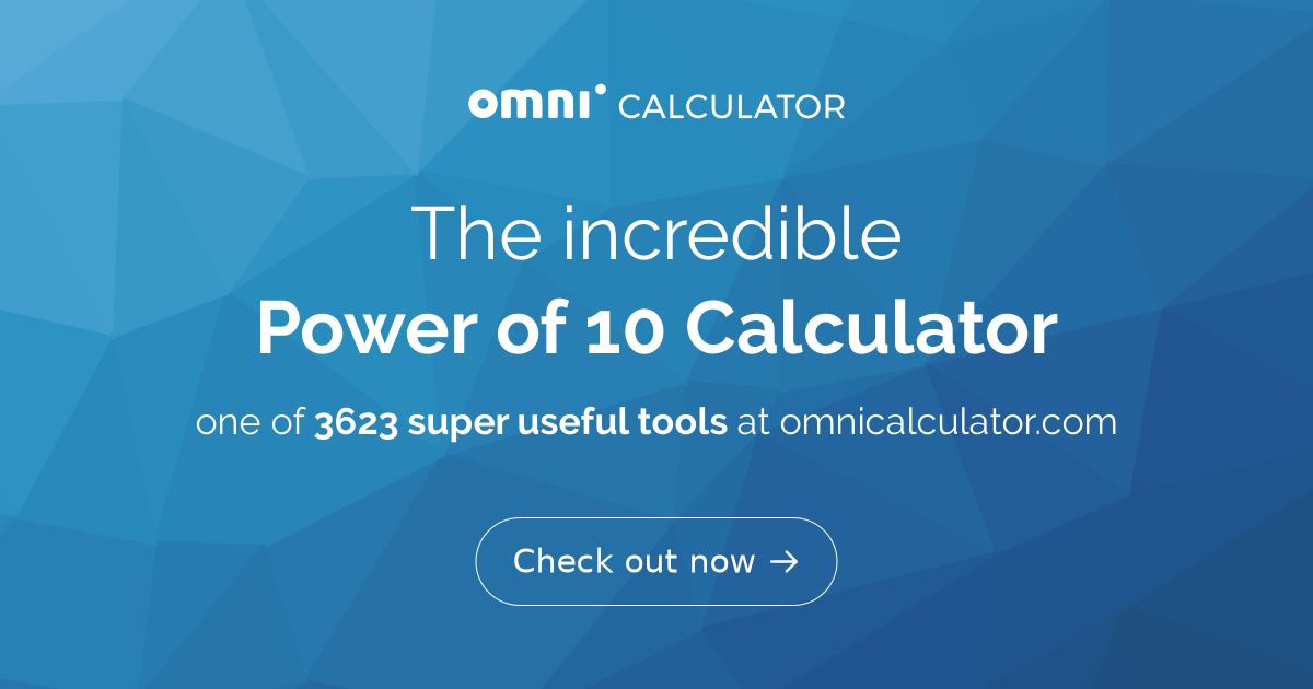 power-of-10-calculator