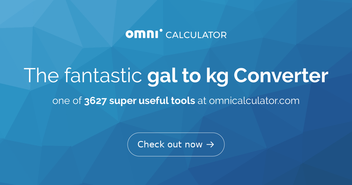 Kg liter shop converter calculator