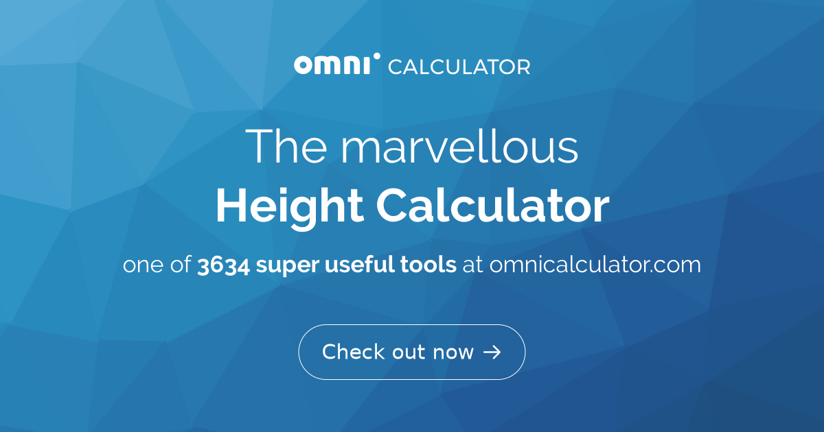 Height Calculator: How Tall Will I Be? 