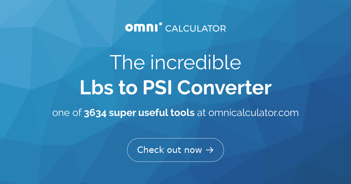 lbs-to-psi-converter