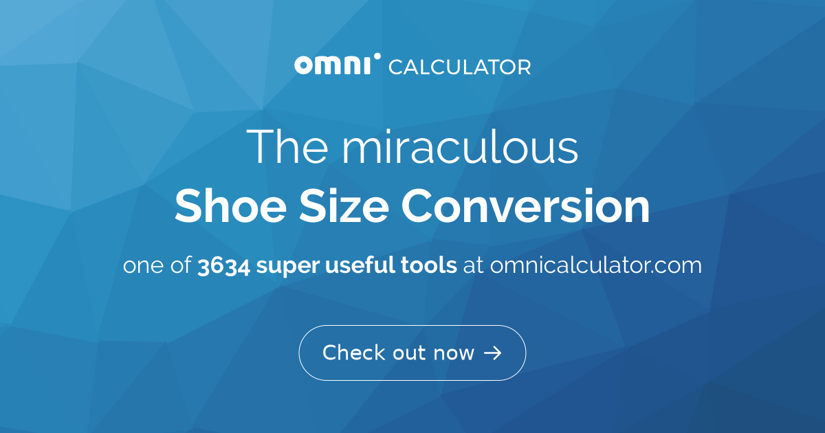 Shoe Size Calculator