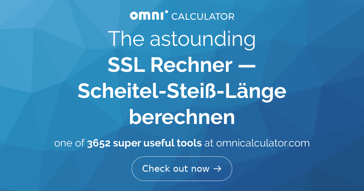 Was Ist Die Scheitel Steiß Länge